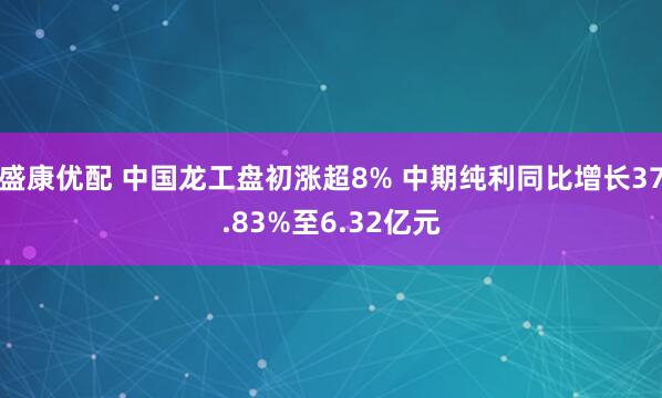 盛康优配 中国龙工盘初涨超8% 中期纯利同比增长37.83%至6.32亿元