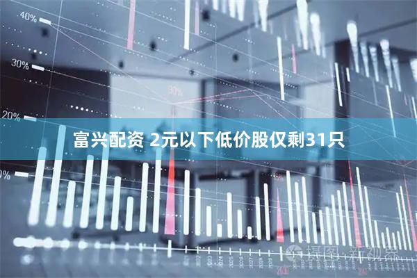 富兴配资 2元以下低价股仅剩31只