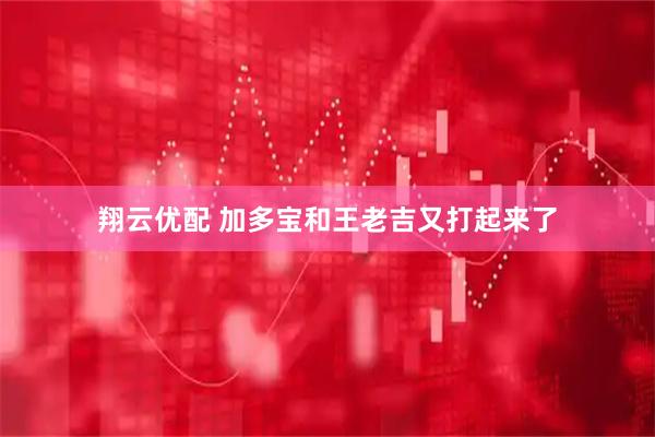 翔云优配 加多宝和王老吉又打起来了